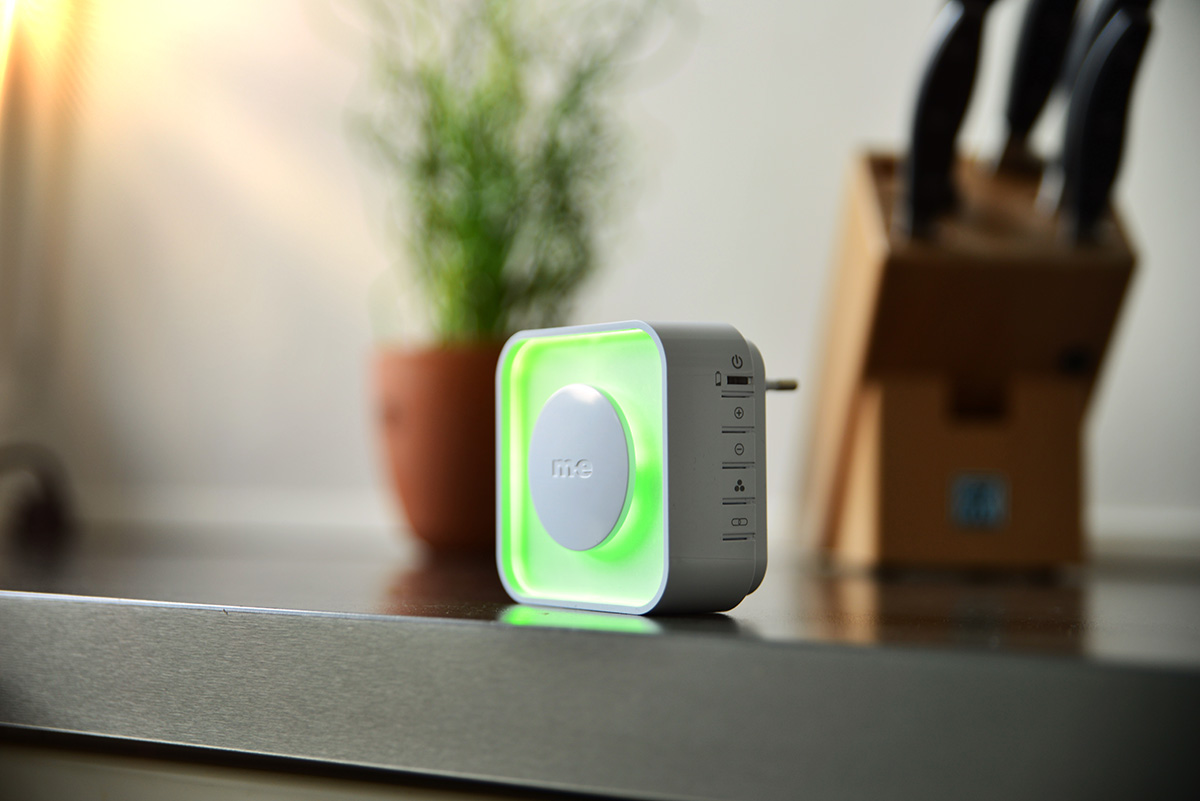 Bell-510-Rx-Kuche1-Glow1-1200px "Aus Kabel mach Funk" - Converter-Set MINI mit mobilem CUBE-Funkempfänger