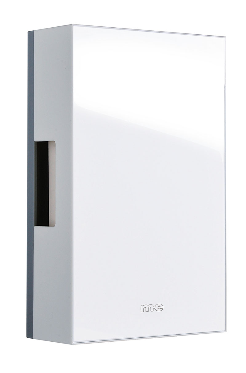 SET: Klingeltaster für 1-, 2- oder 3-Familienhaus in Farbe anthrazit mit  mechanischem Zweiklang-Gong SET: Klingeltaster für 1-, 2- oder 3-Familienhaus in Farbe anthrazit mit  mechanischem Zweiklang-Gong