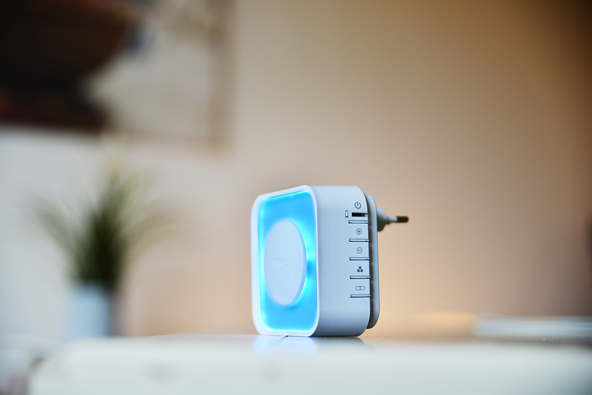 Bell-510-RX-Wohnzimmer-1200px "Aus Kabel mach Funk" - Converter-Set MINI mit mobilem CUBE-Funkempfänger