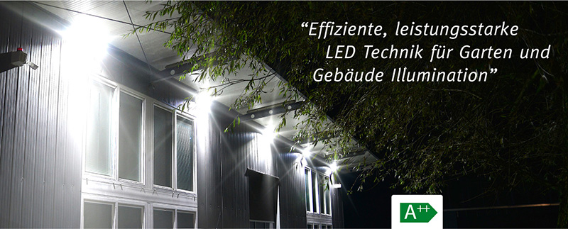 LED Flutlicht Strahler, 100 Watt mit 14.000 Lumen