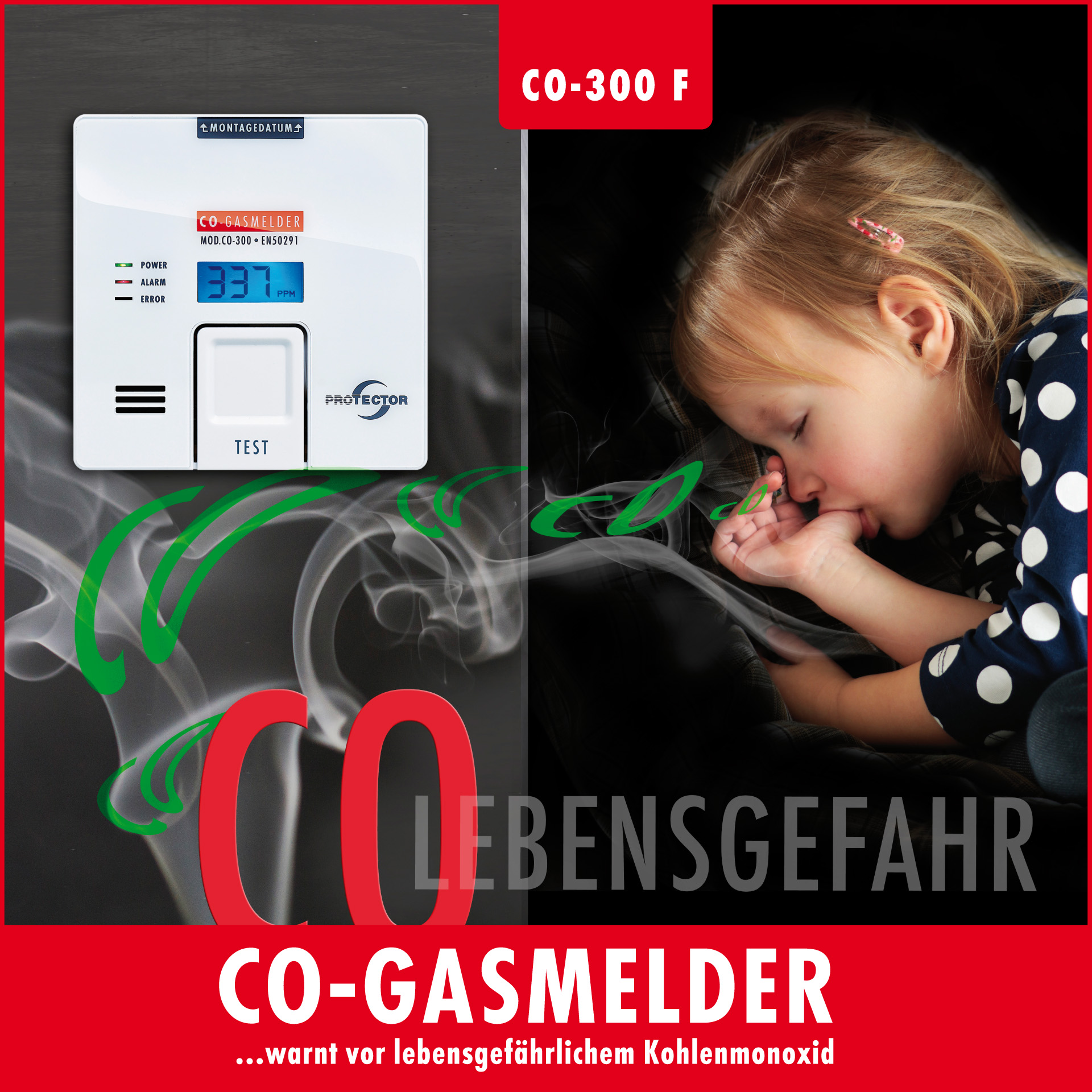 CO-Gasmelder mit FIGARO-Sensor CO-Gasmelder mit FIGARO-Sensor