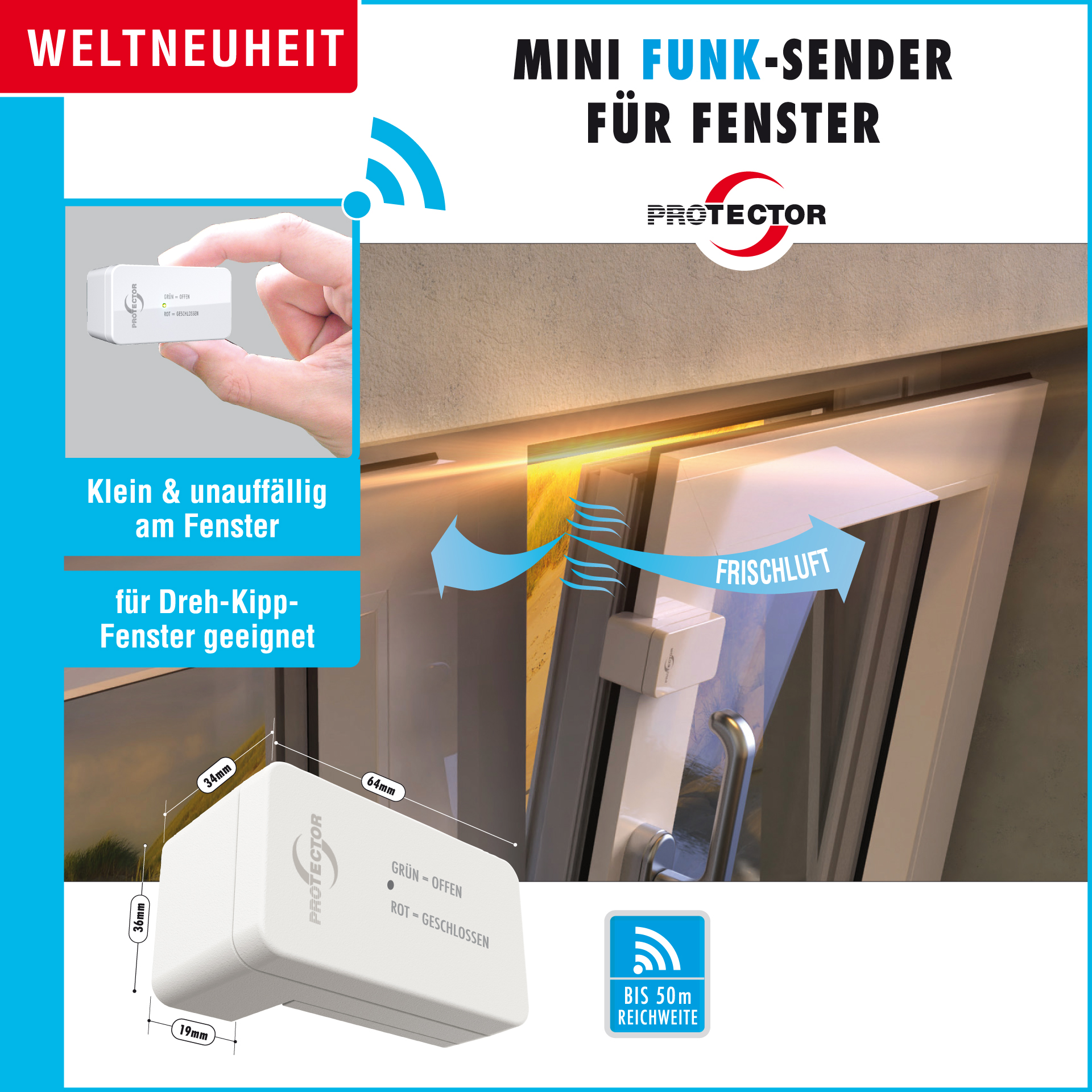 Funk-Abluftsteuerung ASF-510 Funk-Abluftsteuerung ASF-510