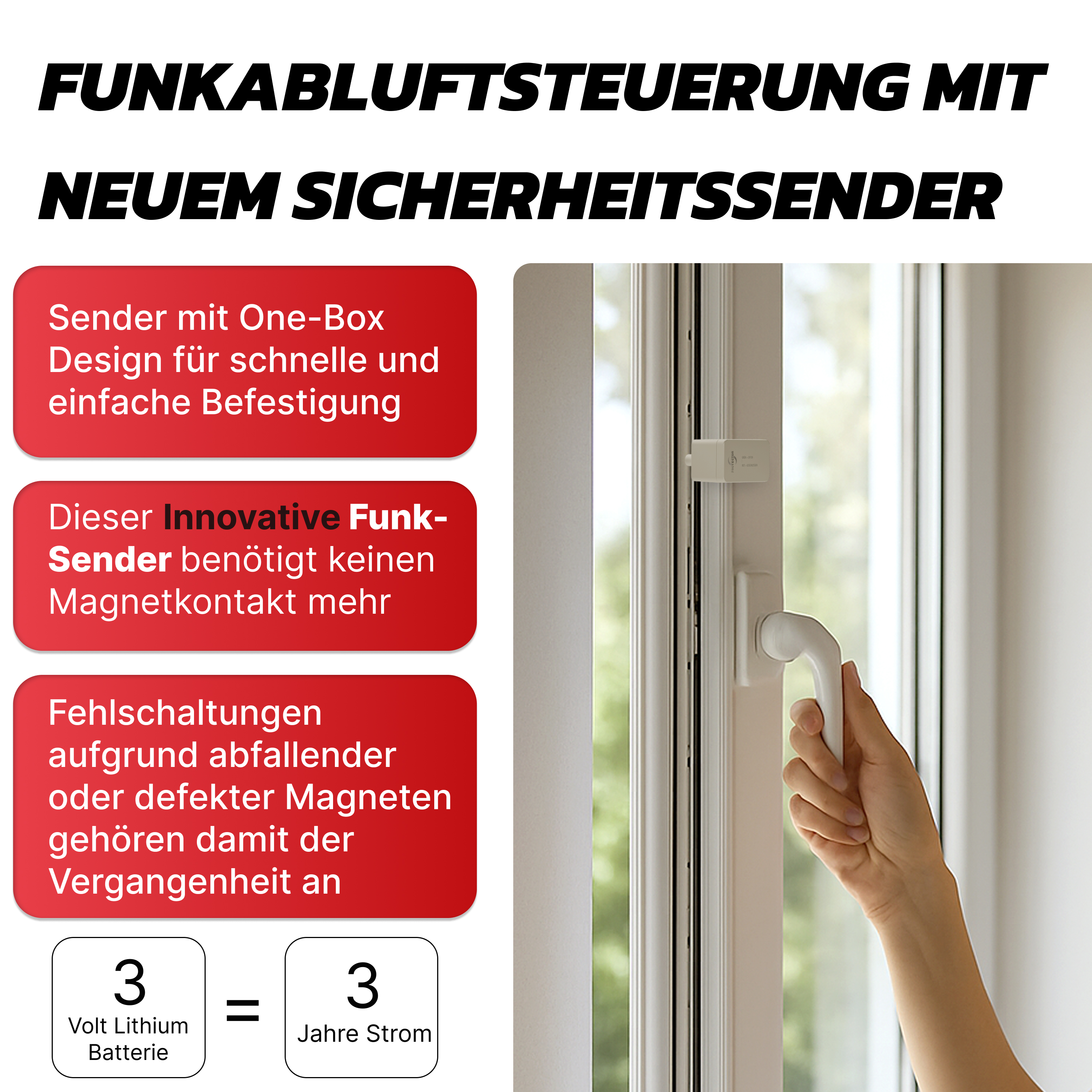 Funk-Abluftsteuerung ASF-410 Funk-Abluftsteuerung ASF-410
