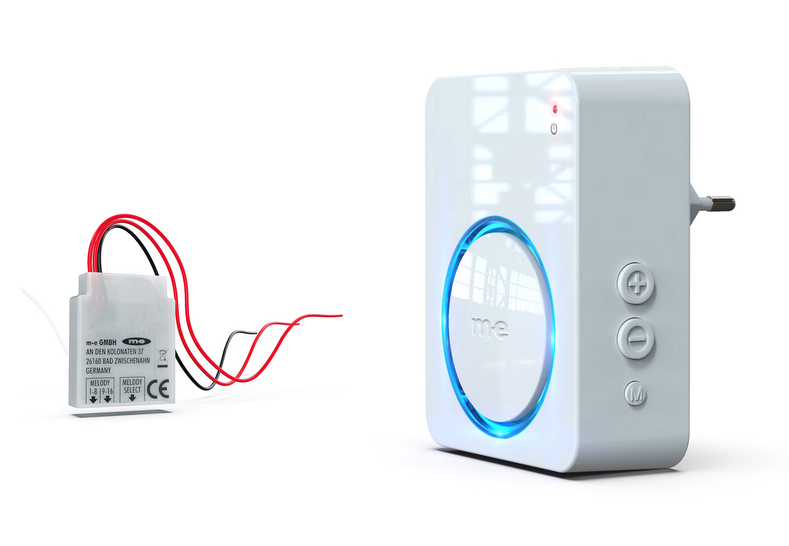 "Aus Kabel mach Funk" - Converter-Set MICRO mit Funk-Empfänger für die Steckdose