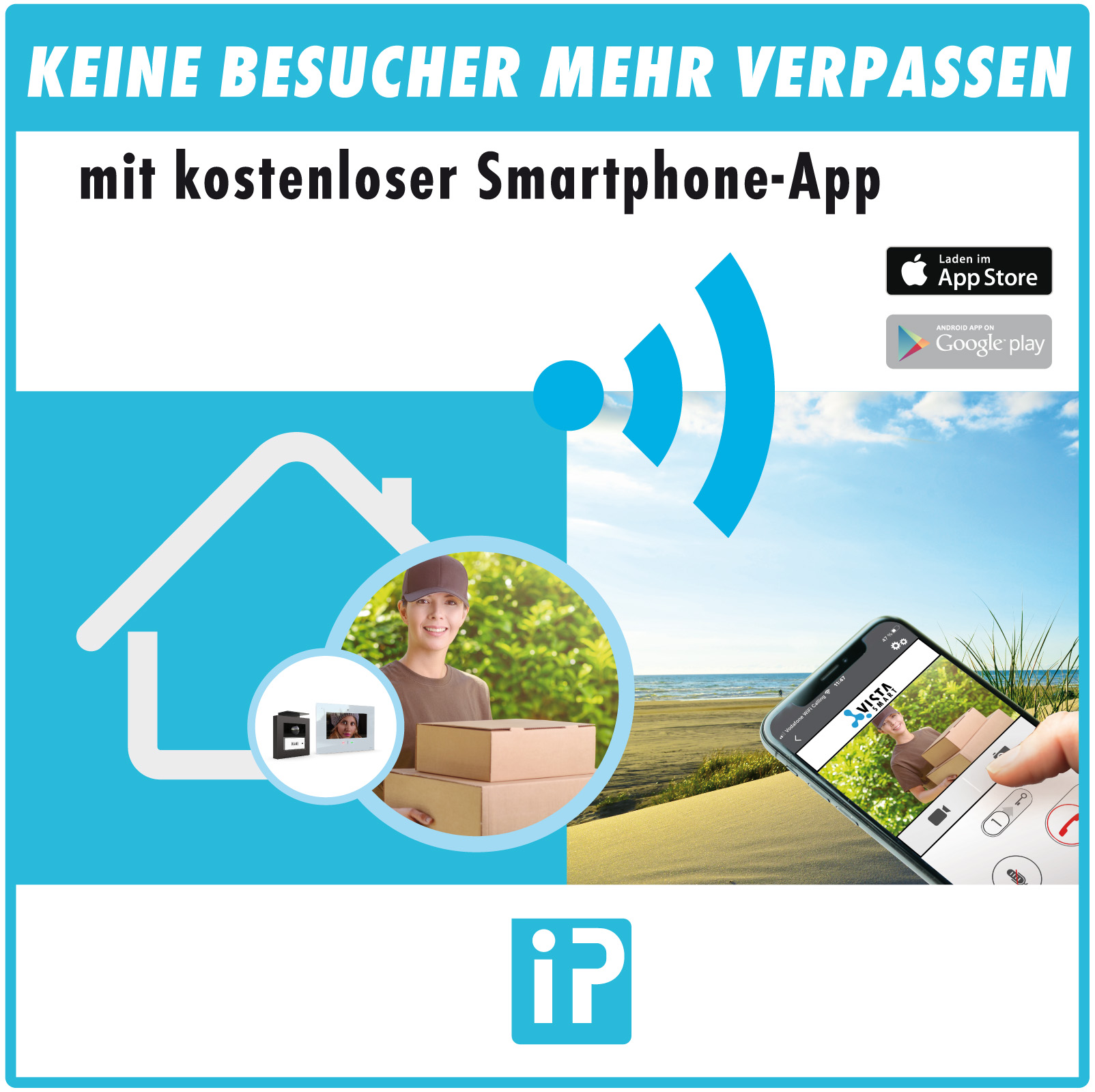 1-Fam.Haus Set UP mit IP-Innenstation (App) 7 Zoll, Bildspeicher, Touch & mp3 1-Fam.Haus Set UP mit IP-Innenstation (App) 7 Zoll, Bildspeicher, Touch & mp3