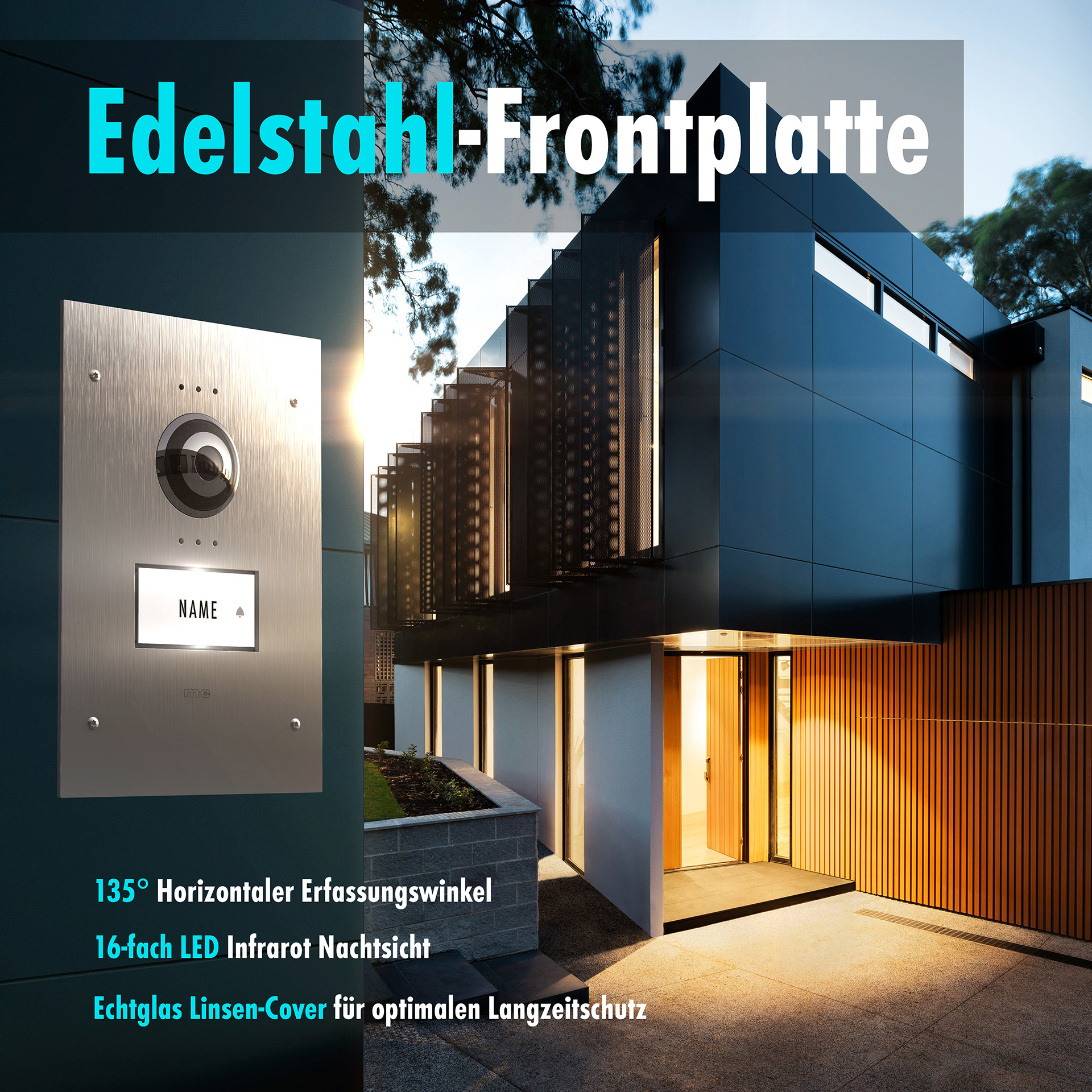 1-Fam.Haus Set UP mit IP-Innenstation (App) 7 Zoll, Bildspeicher, Touch & mp3 1-Fam.Haus Set UP mit IP-Innenstation (App) 7 Zoll, Bildspeicher, Touch & mp3