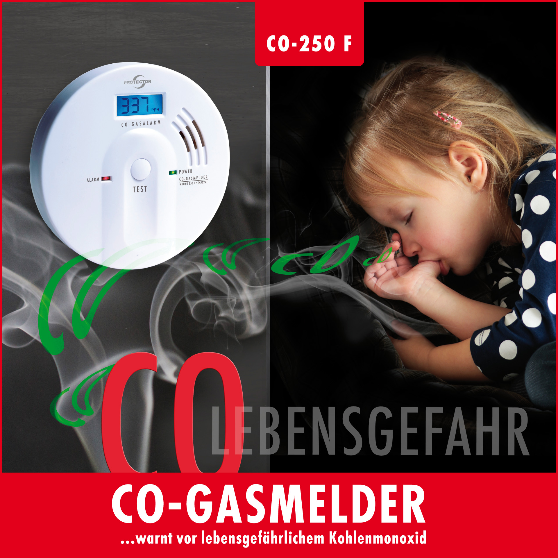 CO-Gasmelder mit FIGARO-Sensor CO-Gasmelder mit FIGARO-Sensor
